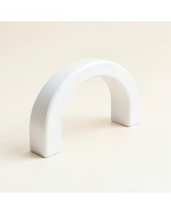 Birch Canyon Cabinet Handle Without Packaging - White (synthetic illustration; no displayed measurements)