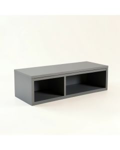 Birch Bend Shoe Storage Bench - Gray (synthetic illustration; no displayed measurements)