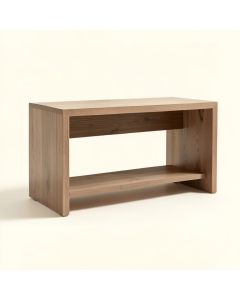 Merkle 60 '' Solid Wood Console Table (synthetic illustration; no displayed measurements)