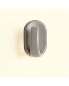 Sage Bend Wall-Mounted Robe Hook - Gray (synthetic illustration; no displayed measurements)