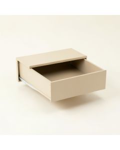 Harbor Dale Under-Desk Drawer Unit - Beige (synthetic illustration; no displayed measurements)