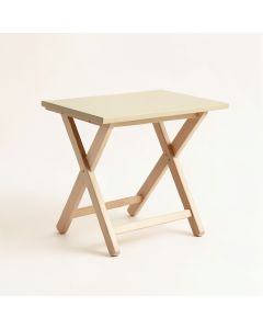 Heath Brook Compact Balcony Table - Beige (synthetic illustration; no displayed measurements)