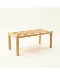 Alder Edge Indoor Bench - Beige (synthetic illustration; no displayed measurements)