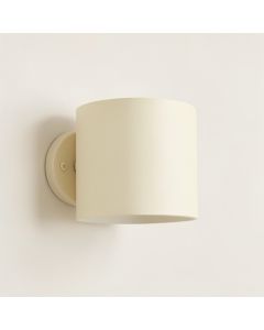 Olive Bluff Wall Sconce Mounted On A Plain Wall - Cream (synthetic illustration; no displayed measurements)