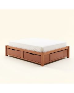 Ryker Twin Storage Platform Bed With Drawers (synthetic illustration; no displayed measurements)