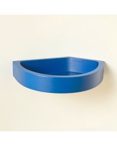 Dawn Bridge Wall-Mounted Cat Perch - Blue (synthetic illustration; no displayed measurements)