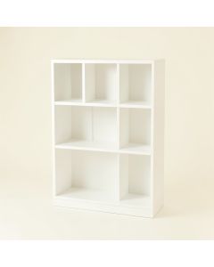 Oak Canyon Freestanding Bookcase - White (synthetic illustration; no displayed measurements)