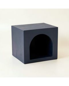 Summit Canyon Wall-Mounted Cat Perch - Navy (synthetic illustration; no displayed measurements)