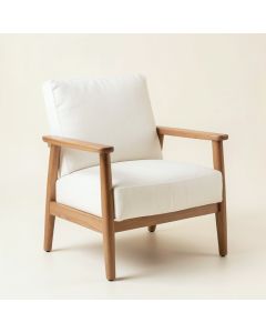 Hill Arc Upholstered Armchair (synthetic illustration; no displayed measurements)