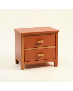 Juniper Branch Nightstand - Terracotta (synthetic illustration; no displayed measurements)