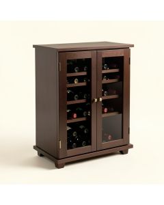 Butner Modular Wine Cabinet 25-Bottle Slot (synthetic illustration; no displayed measurements)