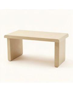 Alder Field Desktop Monitor Riser - Beige (synthetic illustration; no displayed measurements)