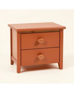 Reed Bluff Nightstand - Terracotta (synthetic illustration; no displayed measurements)