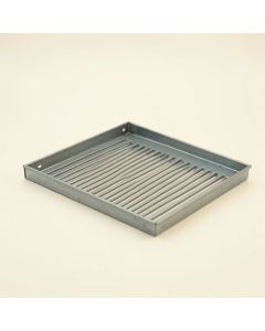 Aspen Crest Empty Under-Desk Cable Tray - Gray (synthetic illustration; no displayed measurements)