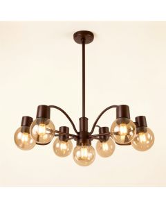 Karter 6-Light Globe Chandelier (synthetic illustration; no displayed measurements)