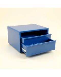 Dawn Crossing Small-Parts Storage Drawer Cabinet - Blue (synthetic illustration; no displayed measurements)