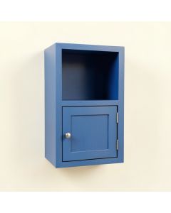 Rowan Dale Wall-Mounted Entry Cabinet - Blue (synthetic illustration; no displayed measurements)