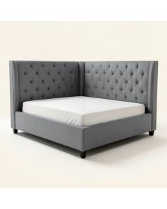 Aobha Queen Tufted Upholstered Standard Bed (synthetic illustration; no displayed measurements)