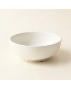 Slate Bend Dining Bowl - White (synthetic illustration; no displayed measurements)