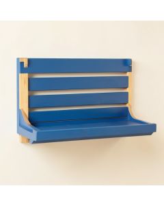 Hill Bend Wall-Mounted Entryway Organizer Shelf - Blue (synthetic illustration; no displayed measurements)