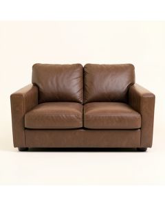Hillwill 67 '' Leather Match Pillow Top Arm Loveseat (synthetic illustration; no displayed measurements)
