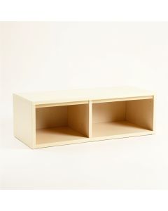 Juniper Brook Shoe Storage Bench - Cream (synthetic illustration; no displayed measurements)