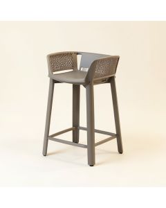Wona 27.5 '' Patio Bar Stool (synthetic illustration; no displayed measurements)
