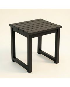 Shore Canyon Compact Balcony Table - Black (synthetic illustration; no displayed measurements)