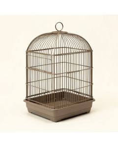 Open Scallop Play Top Bird Cage (synthetic illustration; no displayed measurements)