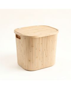 Shore Bridge Laundry Hamper - Beige (synthetic illustration; no displayed measurements)