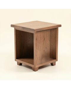 Cache End Table With Storage (synthetic illustration; no displayed measurements)