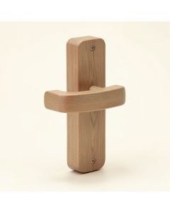 Contemporary Passage Door Lever (synthetic illustration; no displayed measurements)