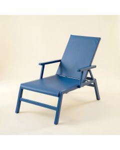 Aspen Bridge Outdoor Lounge Chair - Blue (synthetic illustration; no displayed measurements)