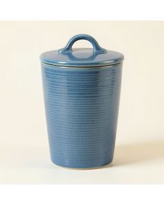 Hazel Brook Storage Canister With Lid - Blue (synthetic illustration; no displayed measurements)