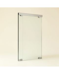 Glass Sliding Closet Door (synthetic illustration; no displayed measurements)