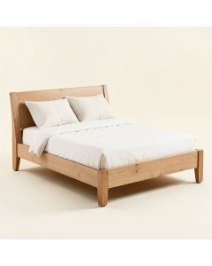 Boho Chic Platform Bed (synthetic illustration; no displayed measurements)