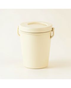 Moss Dale Storage Canister With Lid - Ivory (synthetic illustration; no displayed measurements)