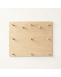 Spruce Bend Empty Wall-Mounted Tool Organizer Panel - Beige (synthetic illustration; no displayed measurements)