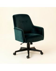 Okelly Velvet Task Chair (synthetic illustration; no displayed measurements)