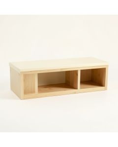 Holly Dell Shoe Storage Bench - Cream (synthetic illustration; no displayed measurements)