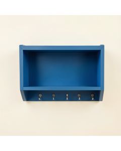 Sage Crossing Wall-Mounted Entryway Organizer Shelf - Blue (synthetic illustration; no displayed measurements)
