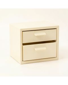 Harbor Bridge Small-Parts Storage Drawer Cabinet - Ivory (synthetic illustration; no displayed measurements)