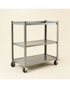 Hill Dale Empty Rolling Workshop Cart - Gray (synthetic illustration; no displayed measurements)