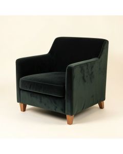 Criner 28.3 '' Wide Velvet Armchair (synthetic illustration; no displayed measurements)