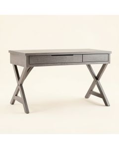 Holly Falls Writing Desk - Gray (synthetic illustration; no displayed measurements)