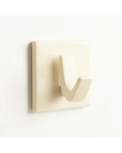 Reed Crossing Wall-Mounted Robe Hook - Cream (synthetic illustration; no displayed measurements)