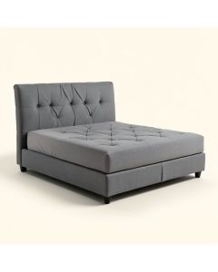 Formenti Twin Tufted Upholstered Platform Bed (synthetic illustration; no displayed measurements)