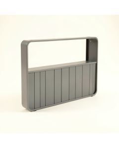 Brook Dell Narrow Outdoor Storage Bench - Gray (synthetic illustration; no displayed measurements)
