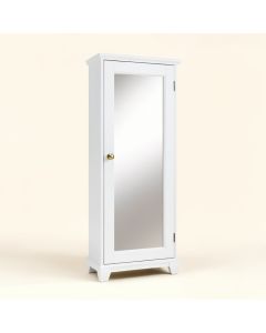Annice Over The Door Jewelry Armoire With Mirror (synthetic illustration; no displayed measurements)