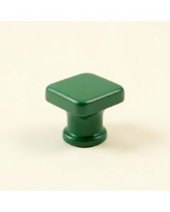 Willow Crest Cabinet Knob Without Packaging - Green (synthetic illustration; no displayed measurements)